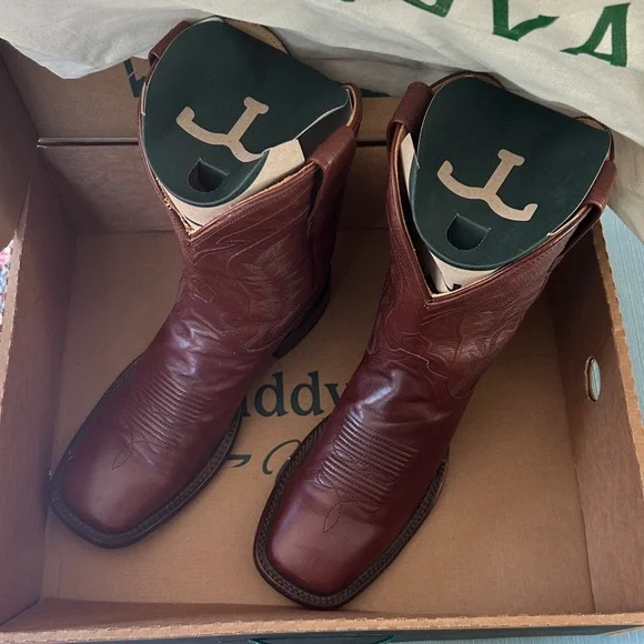 Tecovas The Doc Rich Brown Western Men’s Boots Genuine Leather Mens Size 10.5 D - Picture 3 of 16